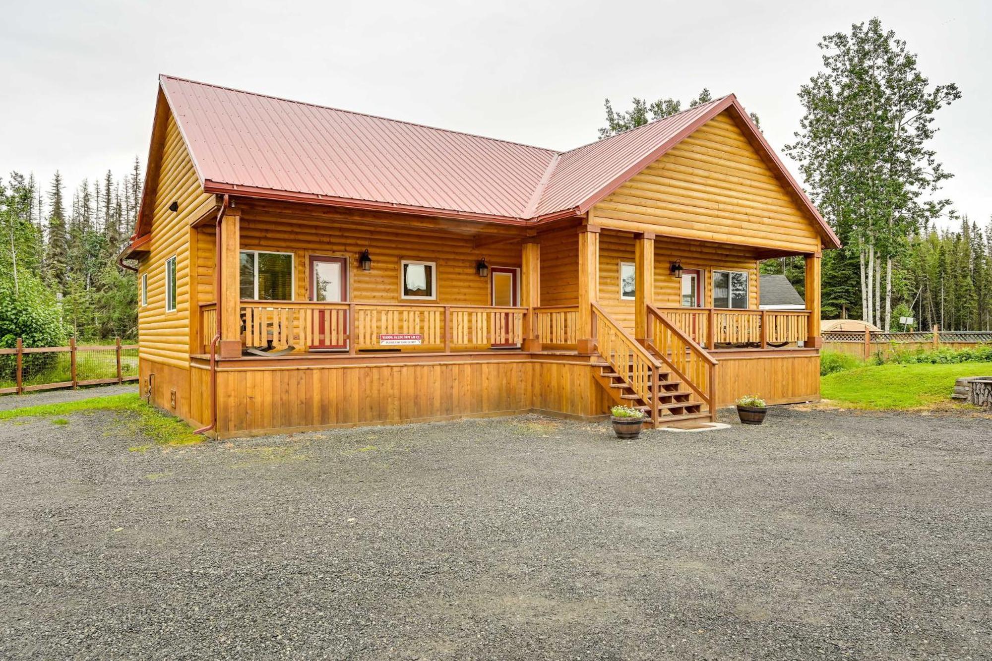 Fishermans Cabin In Soldotna Near Kenai River! Exterior photo