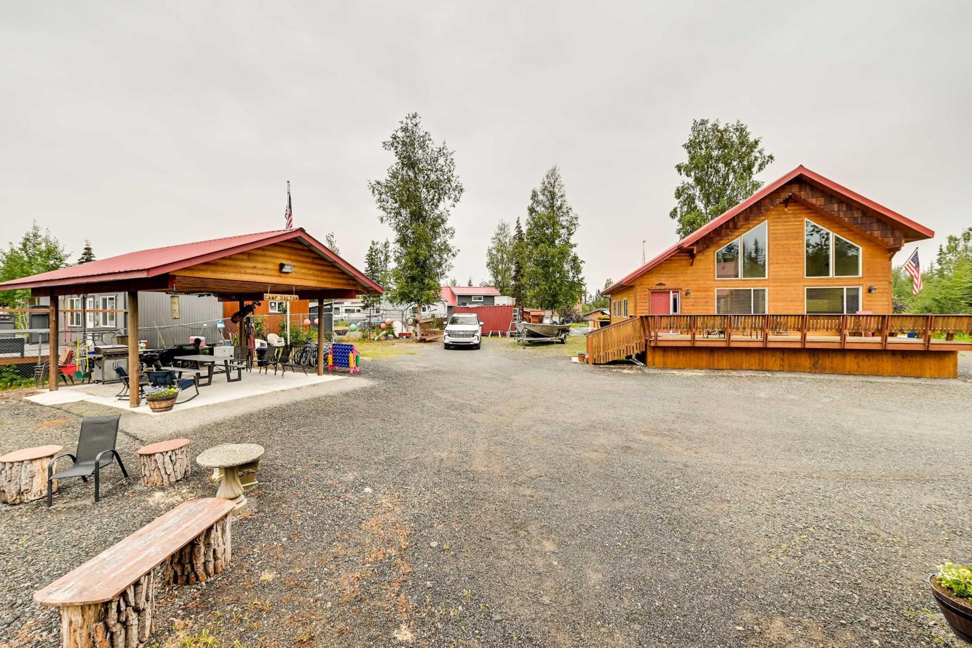 Fishermans Cabin In Soldotna Near Kenai River! Exterior photo